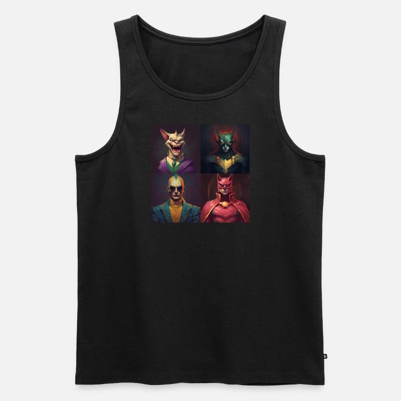 Drakor der Zerstörer - Männer Premium Bio Tank Top - undefined