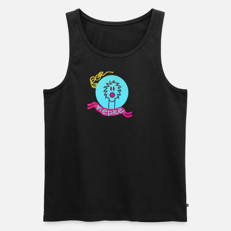 Nepxe - Männer Premium Bio Tank Top - Schwarz
