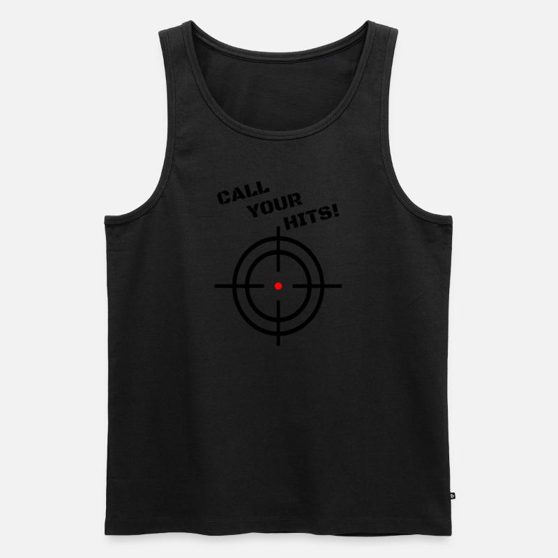 CALL YOUR HITS! - Männer Premium Bio Tank Top - undefined