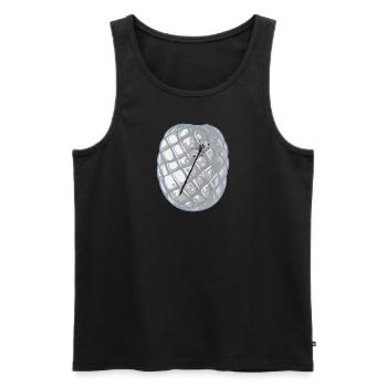 Magician Hats - Men's Premium Organic Tank Top - black - Front - AI Model Male 178 light (178cm)