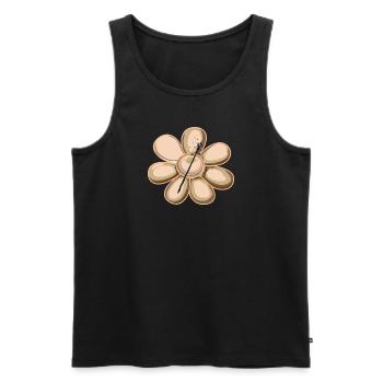 Magier Illusionen Buehne - Männer Premium Bio Tank Top - Schwarz - Vorne - AI Model Male 178 light (178cm)