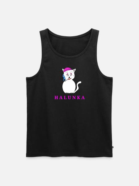 HALUNKA MIT KIPPE - Männer Premium Bio Tank Top -