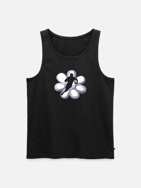 Rugby Touchdown Mannschaft - Männer Premium Bio Tank Top - Schwarz