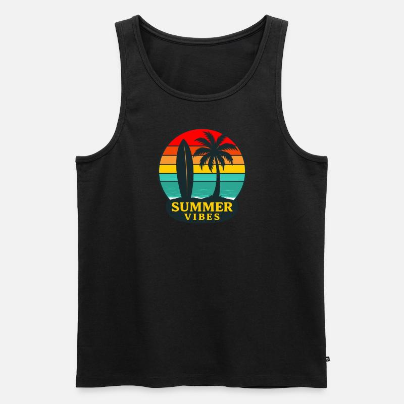 Summervibes - Männer Premium Bio Tank Top - undefined