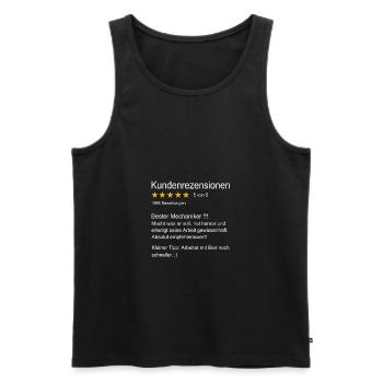 Automechaniker KFZ Mechaniker Bester Mechaniker - Männer Premium Bio Tank Top - Schwarz - Vorne - AI Model Male 178 light (178cm)