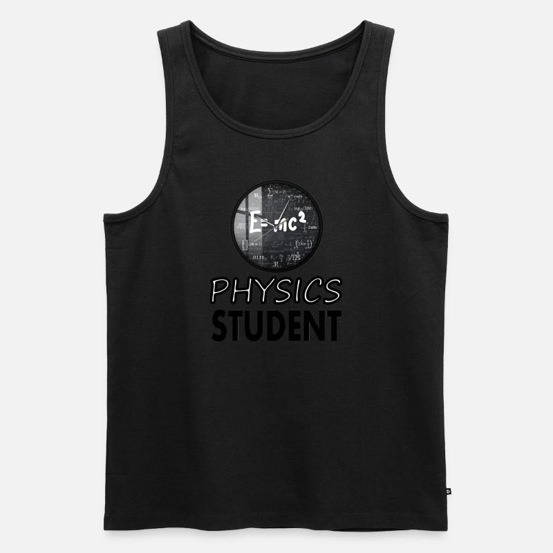 Physik Student Physikstudium Physikstudentin - Männer Premium Bio Tank Top - undefined