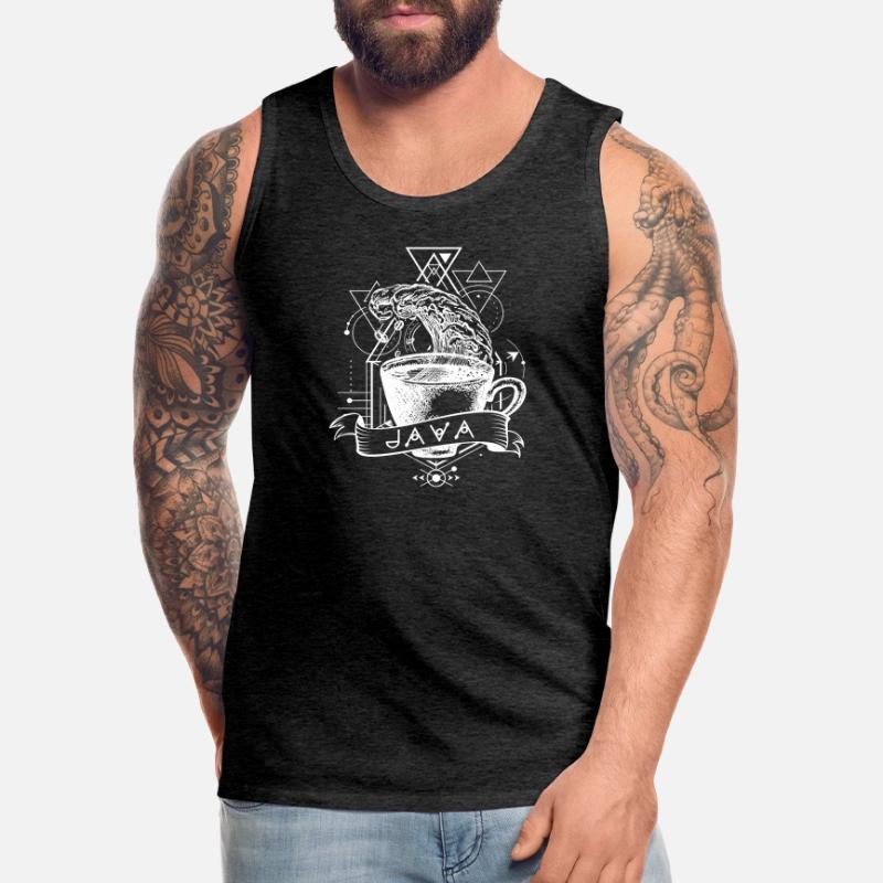 Java programming language Men's Premium Organic Tank Top