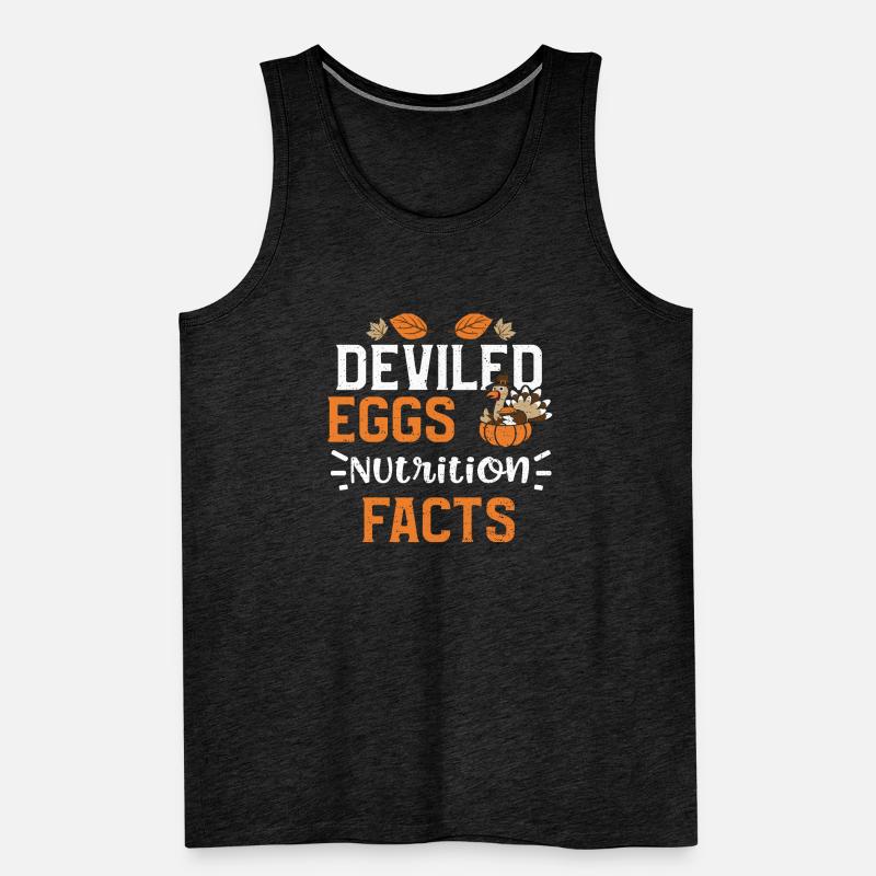 Deviled Eggs Valeur nutritive Débardeur bio Premium Homme