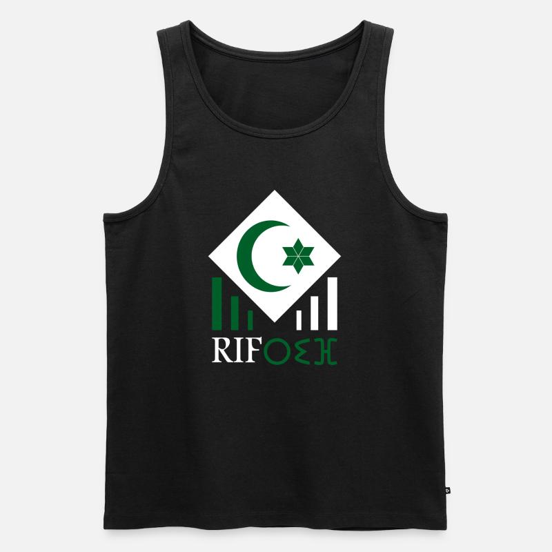 RIF - Männer Premium Bio Tank Top - Schwarz