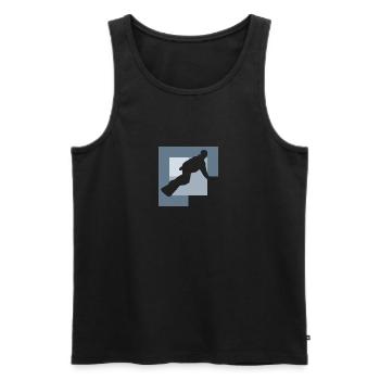 Snowboard Snowboardfahren Freestyle - Männer Premium Bio Tank Top - Schwarz - Vorne - Michal (187cm)