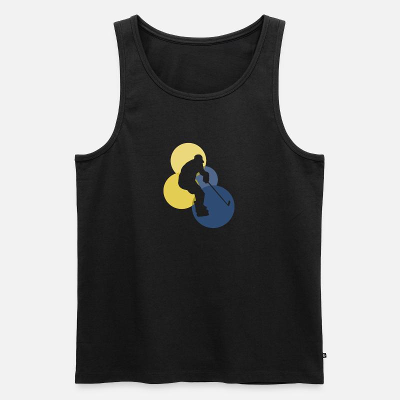 Bodycheck Bodycheck - Männer Premium Bio Tank Top - Schwarz