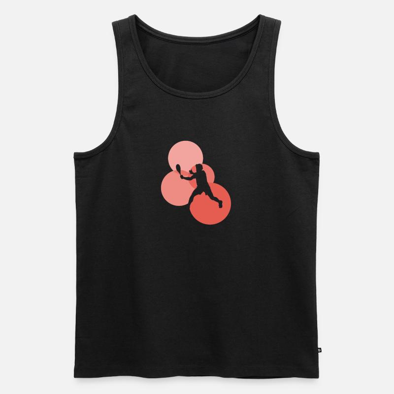 Squash Players Squash Squash - Men's Premium Organic Tank Top - black