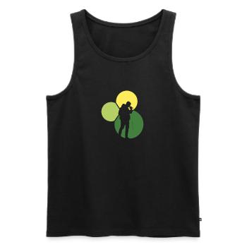 Beatboxer Streetmind Beatbox - Männer Premium Bio Tank Top - Schwarz - Vorne - AI Model Male 178 light (178cm)