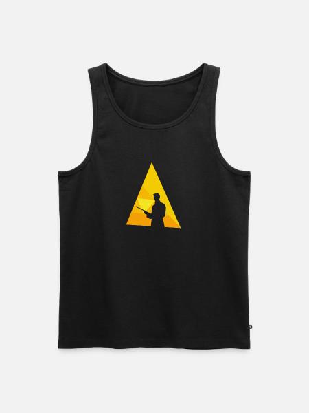 Billard Billardspieler Billardkugel - Männer Premium Bio Tank Top - Schwarz