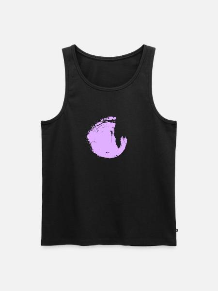 Bergsteiger Bergsteigen Alpinist - Männer Premium Bio Tank Top - Schwarz