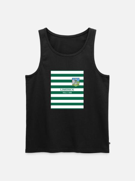 Limerick GAA - Men's Premium Organic Tank Top - black