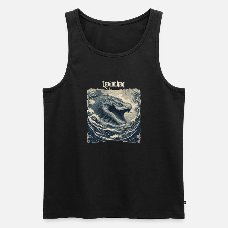 Leviathan - Männer Premium Bio Tank Top - Schwarz