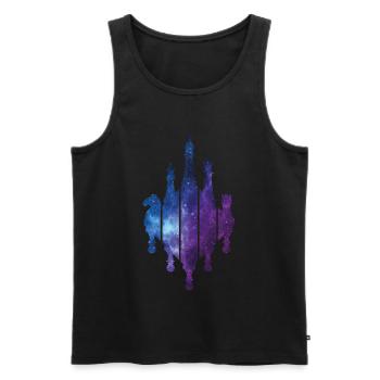 CHESS GAME CHESS - Men's Premium Organic Tank Top - black - Front - Michal (187cm)