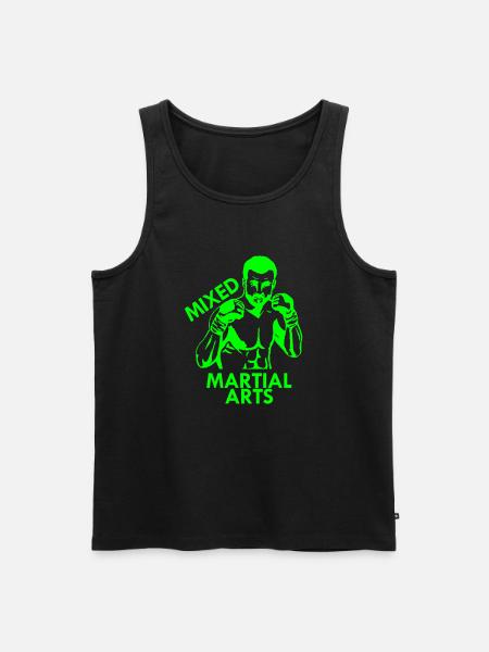 Mixed Martial Arts - Männer Premium Bio Tank Top - Schwarz