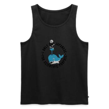 Eat Japanese - Männer Premium Bio Tank Top - Schwarz - Vorne - AI Model Male 178 light (178cm)