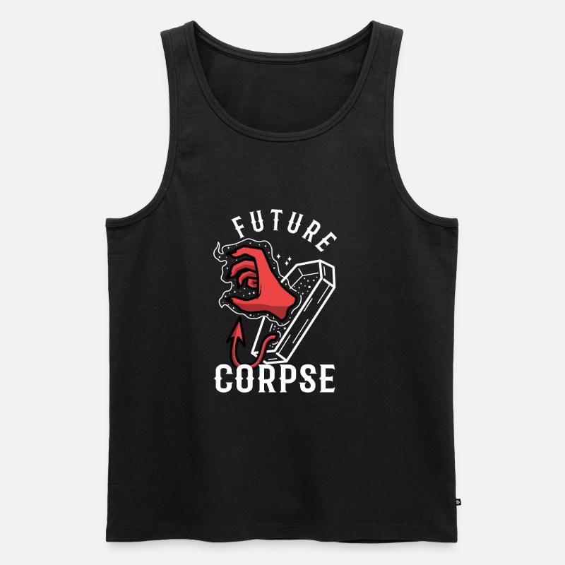Future Corpse - Männer Premium Bio Tank Top - Schwarz