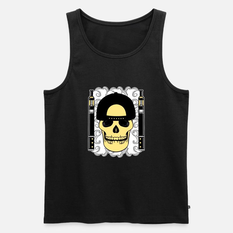Vaper - Männer Premium Bio Tank Top - Schwarz