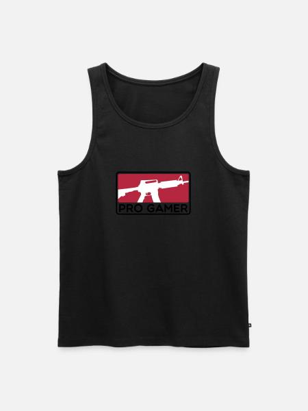 M4 PRO GAMER - Men's Premium Organic Tank Top - black