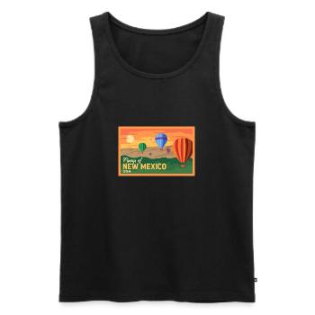 New Mexico Fil-Am Design pour les fiers Pinoys - Débardeur bio Premium Homme - noir - Devant - Michal (187cm)