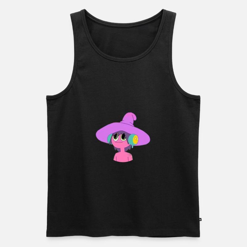 Mitternachtsevangelium - Clancy Head - Männer Premium Bio Tank Top - Schwarz