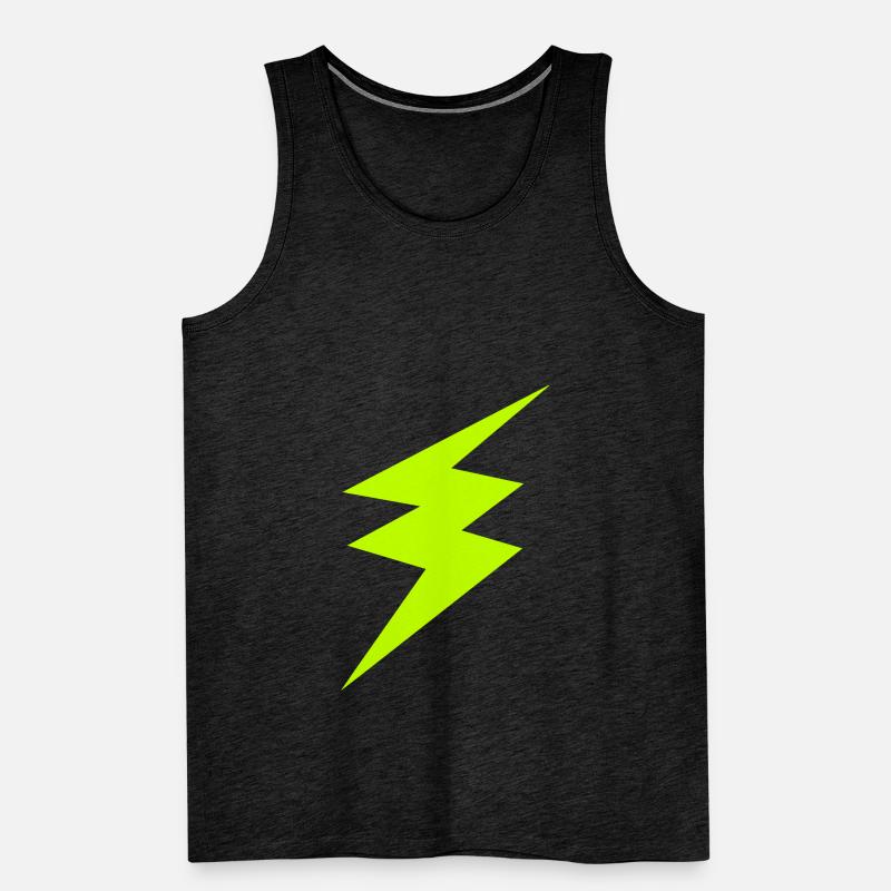 Green lightning Men's Premium Organic Tank Top