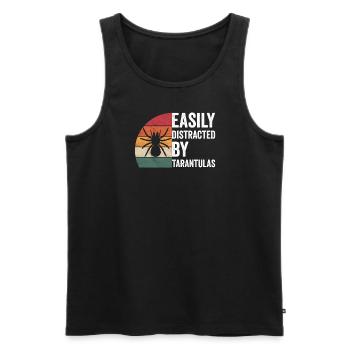 Tarantula Tarantula Spider Outfit - Men's Premium Organic Tank Top - black - Front - Michal (187cm)