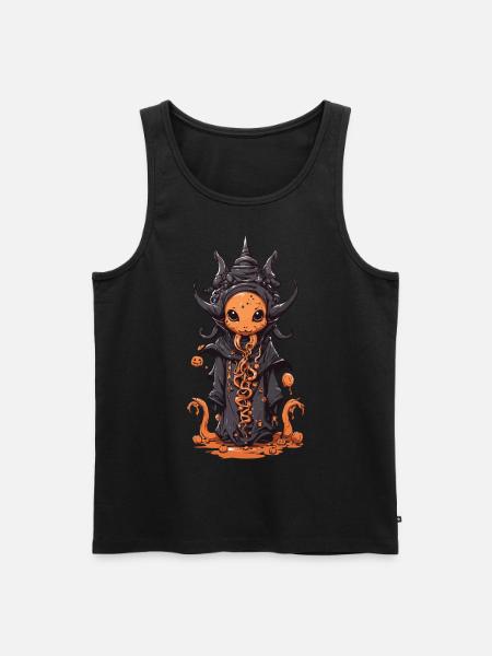 Slime Mage Kawaii Monster Magic - Men's Premium Organic Tank Top - black