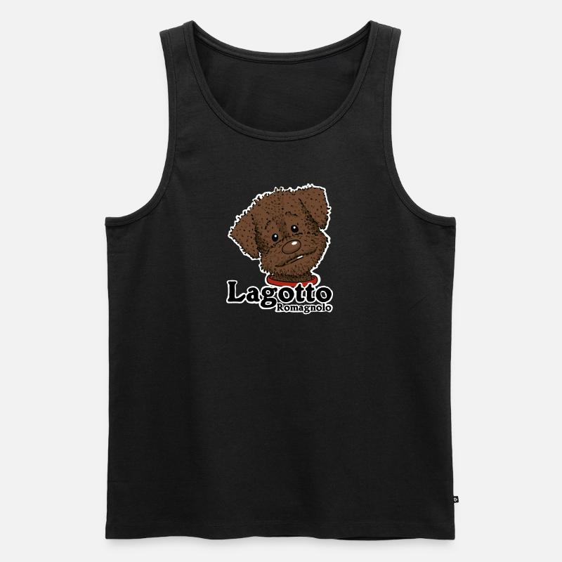 Pino3 2 - Männer Premium Bio Tank Top - Schwarz