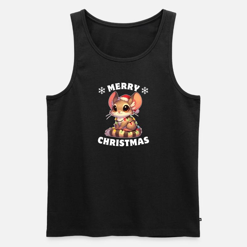 Fées de Noël Springmouse - Débardeur bio Premium Homme - noir