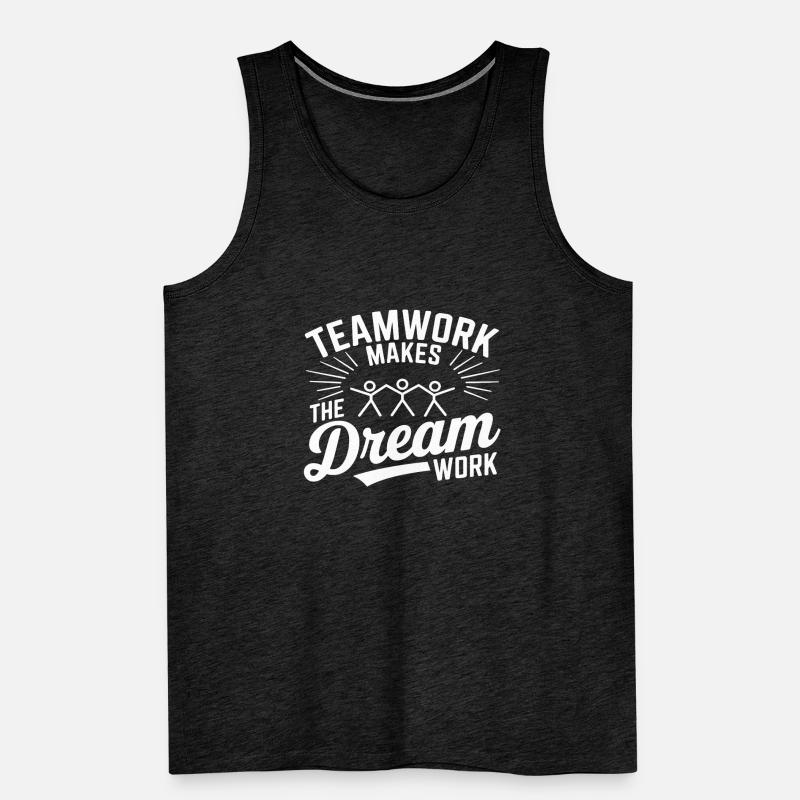 Teamwork makes the Dream work Men's Premium Organic Tank Top