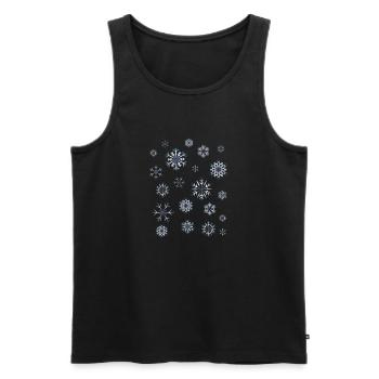 hiver - Débardeur bio Premium Homme - noir - Devant - Michal (187cm)