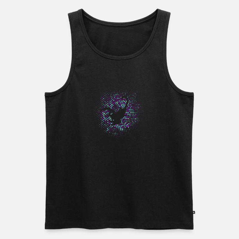 Skorpion - Männer Premium Bio Tank Top - Schwarz