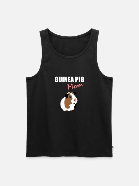 cochon de Guinée - Débardeur bio Premium Homme - noir