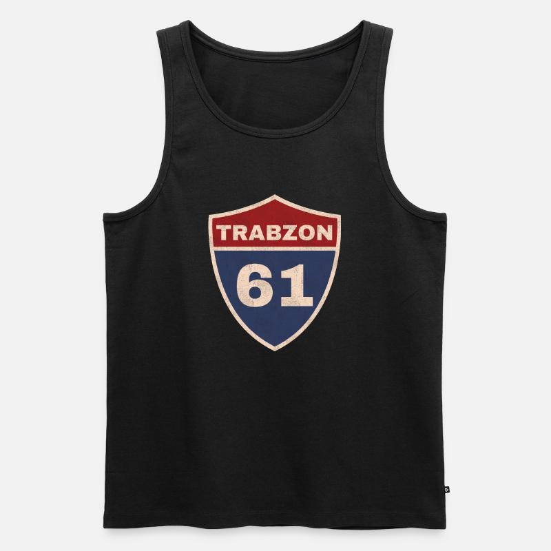 Trabzon - Männer Premium Bio Tank Top - Schwarz