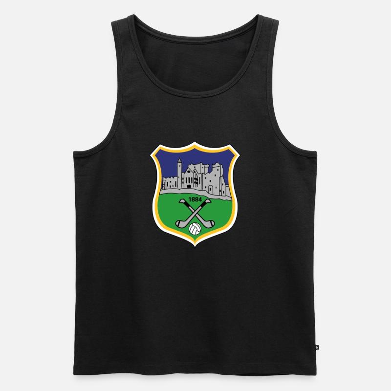 Tipperary GAA - Männer Premium Bio Tank Top - Schwarz
