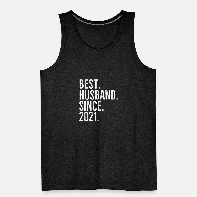 Bester Ehemann seit 2021 Männer Premium Bio Tank Top