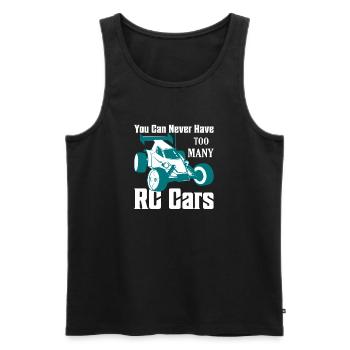 You Can Never Have Too Many RC Cars Model Car - Men's Premium Organic Tank Top - black - Front - AI Model Male 178 light (178cm)