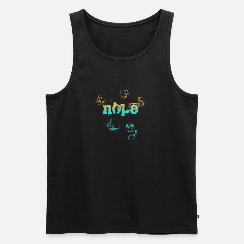 Nope - Dites simplement non! - Débardeur bio Premium Homme - noir