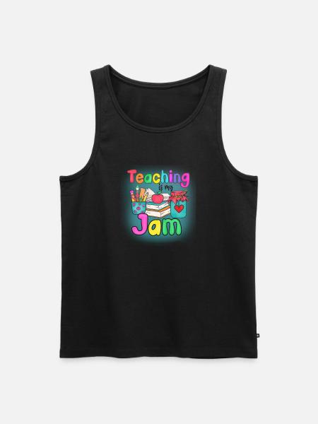 Teachers Teachers School Teachers Teaching Staff - Men's Premium Organic Tank Top - black