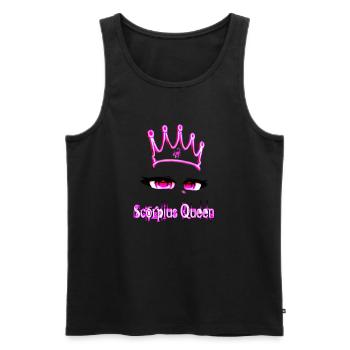 Scorpius queen girl - Men's Premium Organic Tank Top - black - Front - AI Model Male 178 light (178cm)