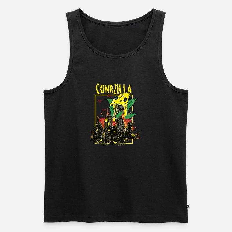 Cornzilla - Débardeur bio Premium Homme - noir