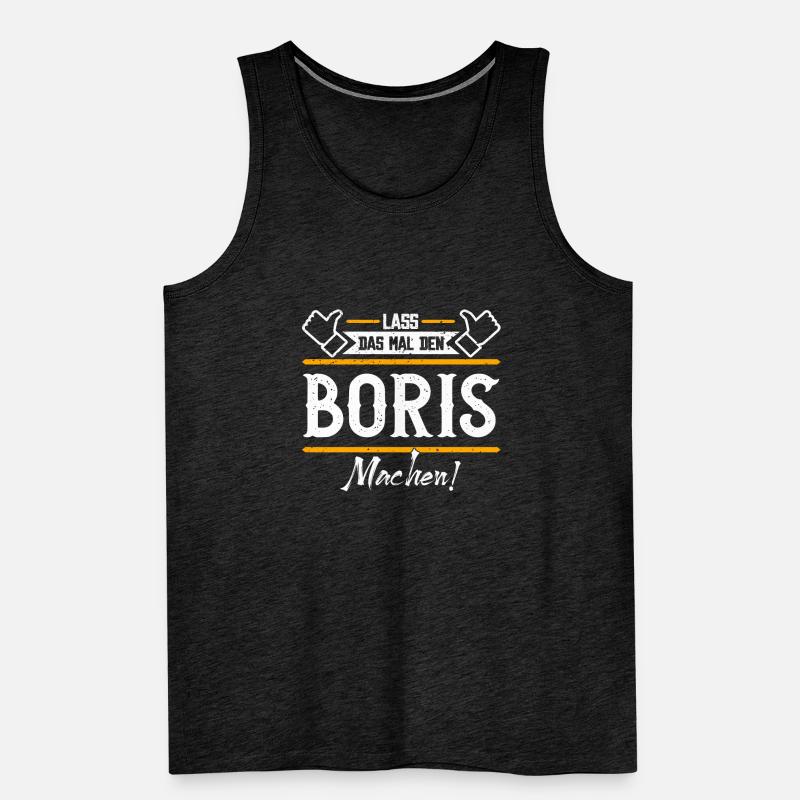 Boris Geschenkidee Geschenk Geburtstag Männer Premium Bio Tank Top