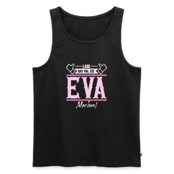Eva Geschenkidee Geschenk Geburtstag - Männer Premium Bio Tank Top - Schwarz - Vorne - AI Model Male 178 light (178cm)