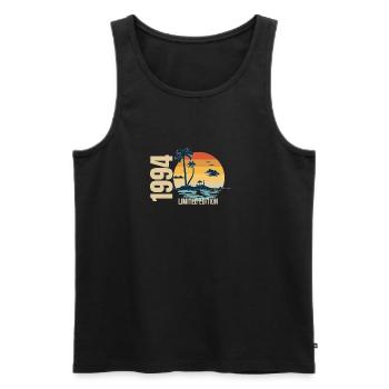 Geburtstag Limited Edition 1994 - Männer Premium Bio Tank Top - Schwarz - Vorne - AI Model Male 178 light (178cm)