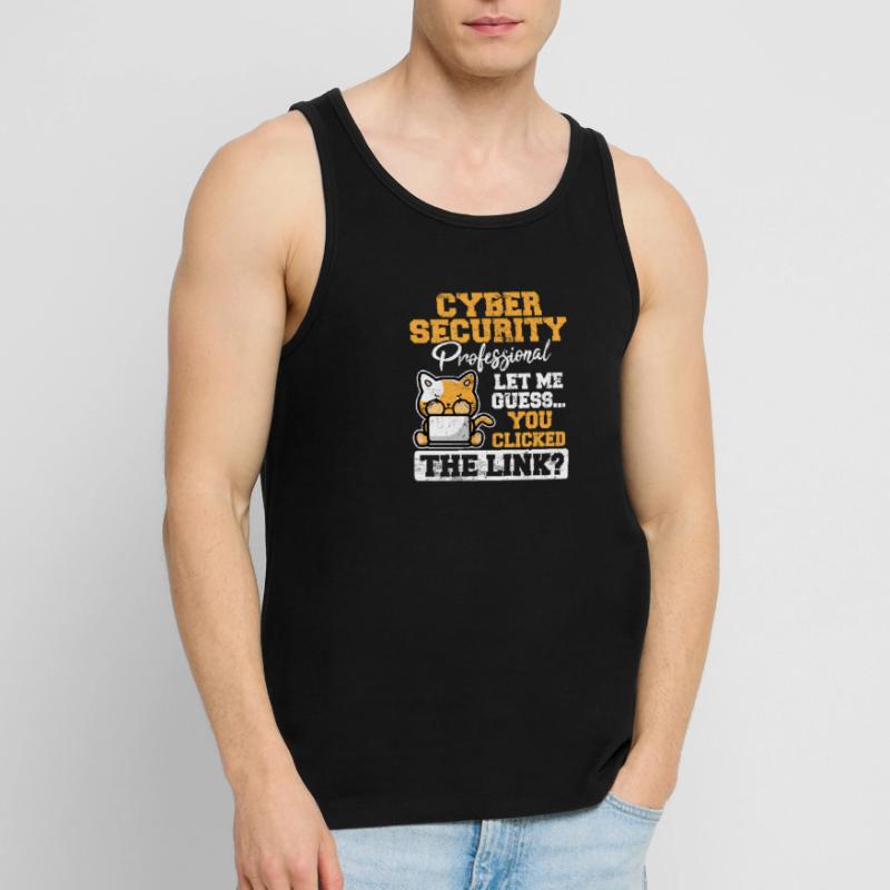Computer Security Cyber Security Information Techn Männer Premium Bio Tank Top